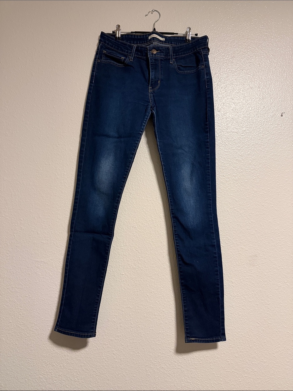 Levi's Dark Indigo Women's 711 Skinny Jeans